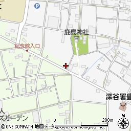 埼玉県深谷市上手計94周辺の地図