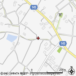 茨城県小美玉市世楽周辺の地図