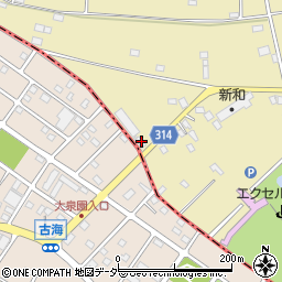 東群太田トラック株式会社　小泉営業所周辺の地図