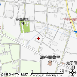 埼玉県深谷市下手計1171周辺の地図