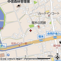 長野県松本市島立1403周辺の地図