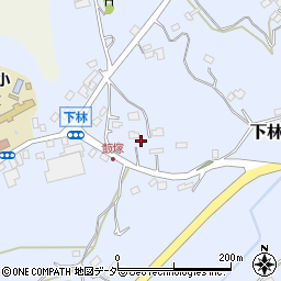 茨城県石岡市下林995-1周辺の地図