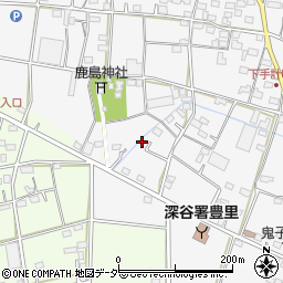 埼玉県深谷市下手計1173周辺の地図