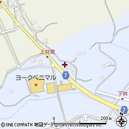 茨城県石岡市下林325周辺の地図