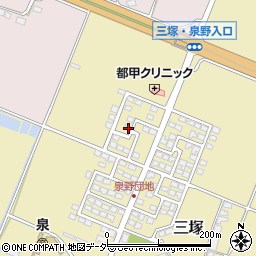 長野県佐久市三塚199周辺の地図