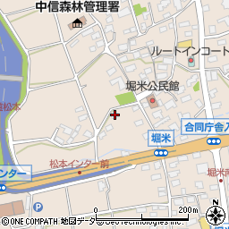 長野県松本市島立1397周辺の地図