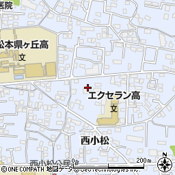 長野県松本市里山辺西小松12090-1周辺の地図