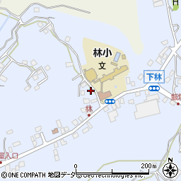 茨城県石岡市下林861周辺の地図