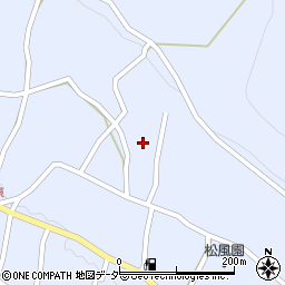長野県松本市入山辺（東桐原）周辺の地図