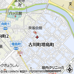 岐阜県飛騨市古川町増島町13周辺の地図