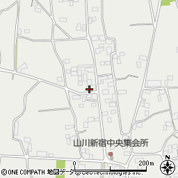 茨城県結城市山川新宿1292-1周辺の地図