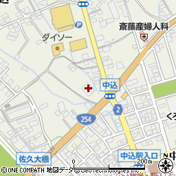 セリア佐久店周辺の地図