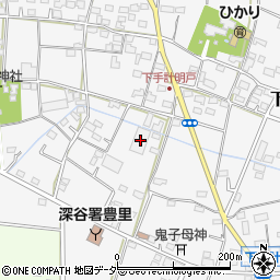 埼玉県深谷市下手計221周辺の地図
