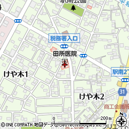 田所医院周辺の地図