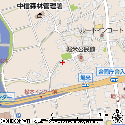 長野県松本市島立1398周辺の地図