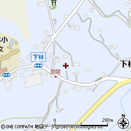 茨城県石岡市下林995周辺の地図