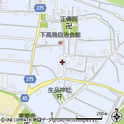 埼玉県深谷市高島179周辺の地図