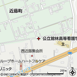 群馬県館林市近藤町827周辺の地図