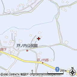 茨城県石岡市下林2284周辺の地図
