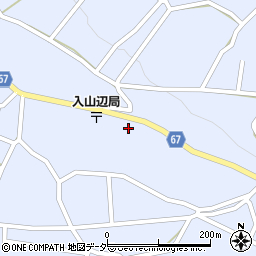 長野県松本市入山辺1315-2周辺の地図