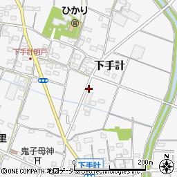 埼玉県深谷市下手計1058周辺の地図