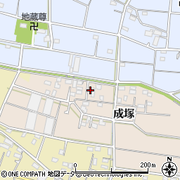 埼玉県深谷市成塚803周辺の地図