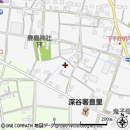 埼玉県深谷市下手計1161周辺の地図