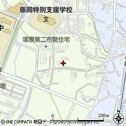 群馬県藤岡市本郷393周辺の地図