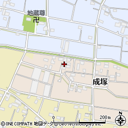 埼玉県深谷市成塚809周辺の地図