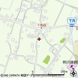 長野県松本市梓川梓574周辺の地図