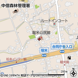 長野県松本市島立907周辺の地図