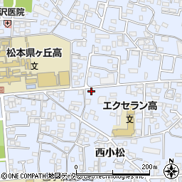 長野県松本市里山辺西小松2084周辺の地図