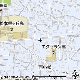 長野県松本市里山辺西小松12090周辺の地図