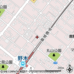 栃木県下都賀郡野木町丸林407-22周辺の地図