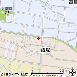 埼玉県深谷市成塚799周辺の地図