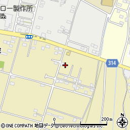 栃木県下都賀郡野木町南赤塚203-3周辺の地図