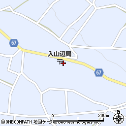 長野県松本市入山辺1313-1周辺の地図