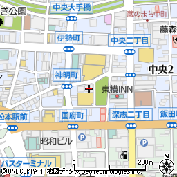 ＣＤＳ株式会社松本支社周辺の地図
