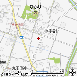 埼玉県深谷市下手計1061周辺の地図