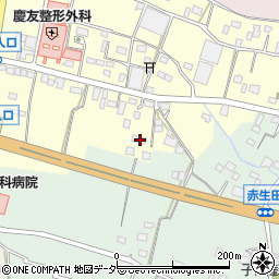 群馬県館林市羽附町1615周辺の地図