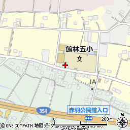 群馬県館林市羽附町1571周辺の地図