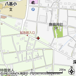埼玉県深谷市上手計148周辺の地図