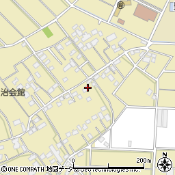 埼玉県深谷市新戒1386周辺の地図