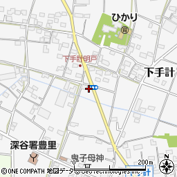 埼玉県深谷市下手計1083周辺の地図