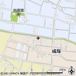 埼玉県深谷市成塚806周辺の地図