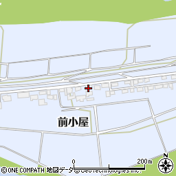 埼玉県深谷市前小屋50周辺の地図
