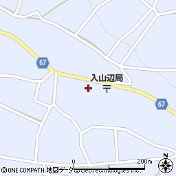 長野県松本市入山辺1309周辺の地図