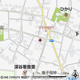 埼玉県深谷市下手計1086周辺の地図