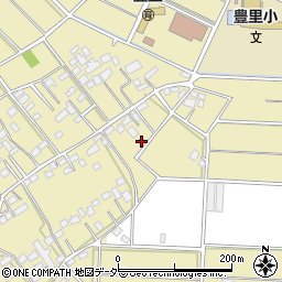 埼玉県深谷市新戒1393周辺の地図