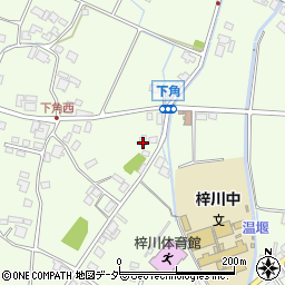 長野県松本市梓川梓559周辺の地図